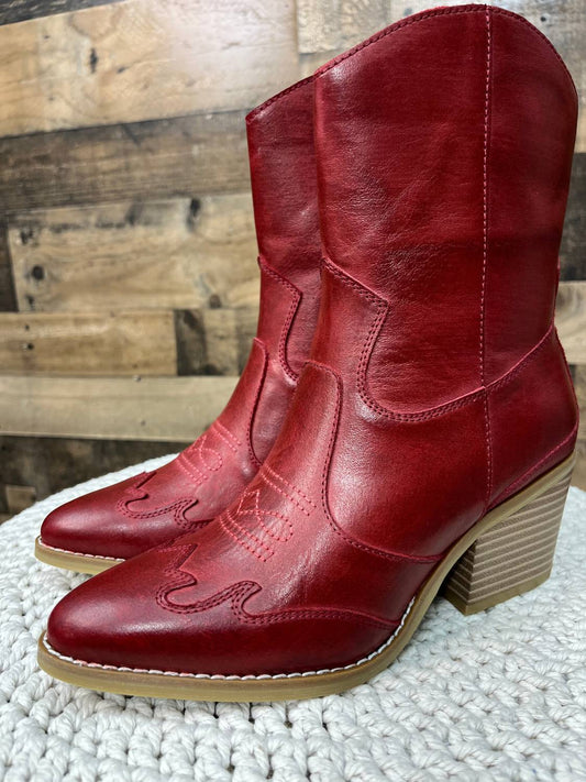 Mia Shoes - Women's Clorinda Western Booties