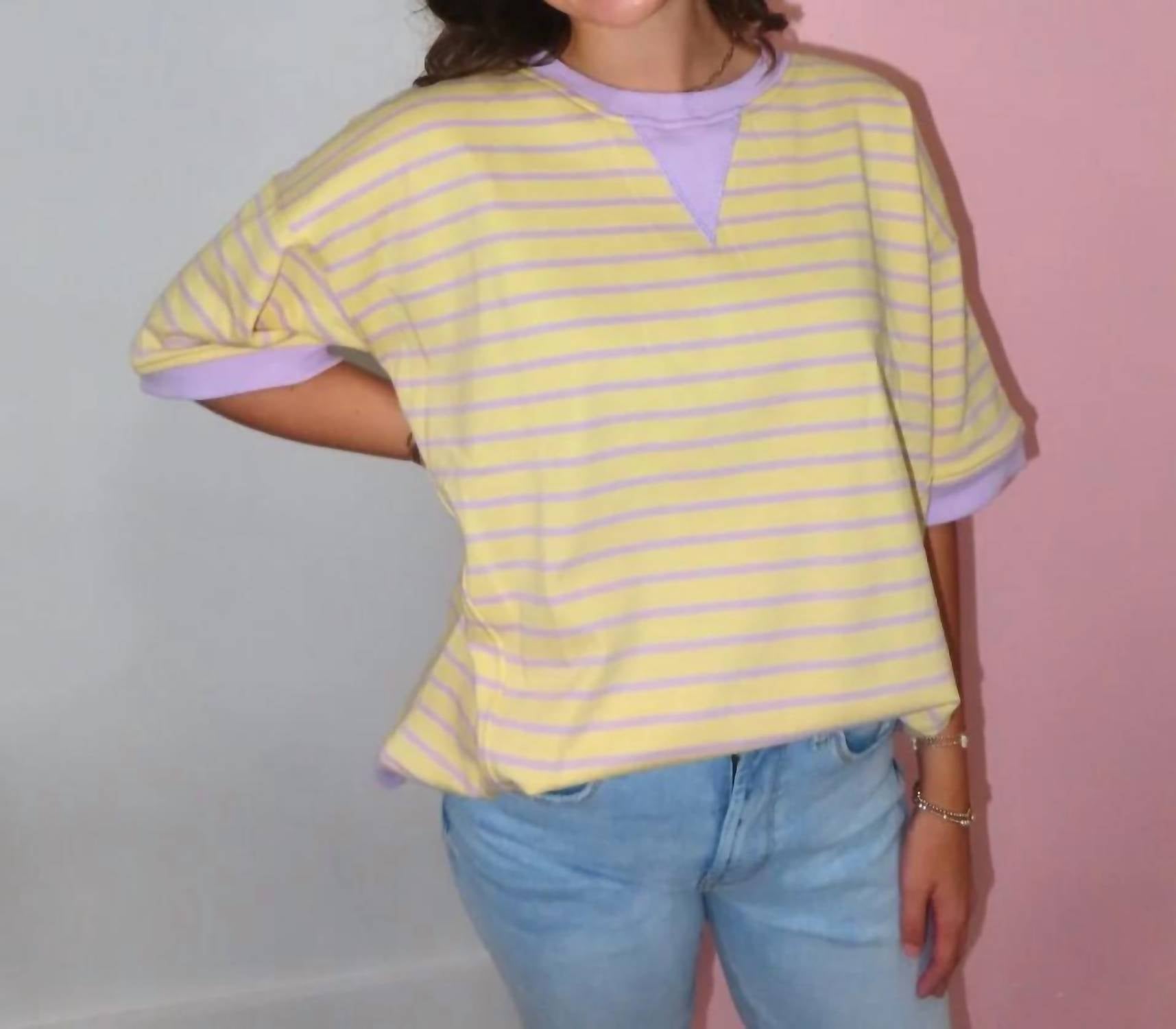 Haptics - Terry Oversized Top