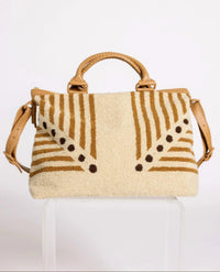Cleobella - Women's Lusso Stripe Weekender Travel Bag