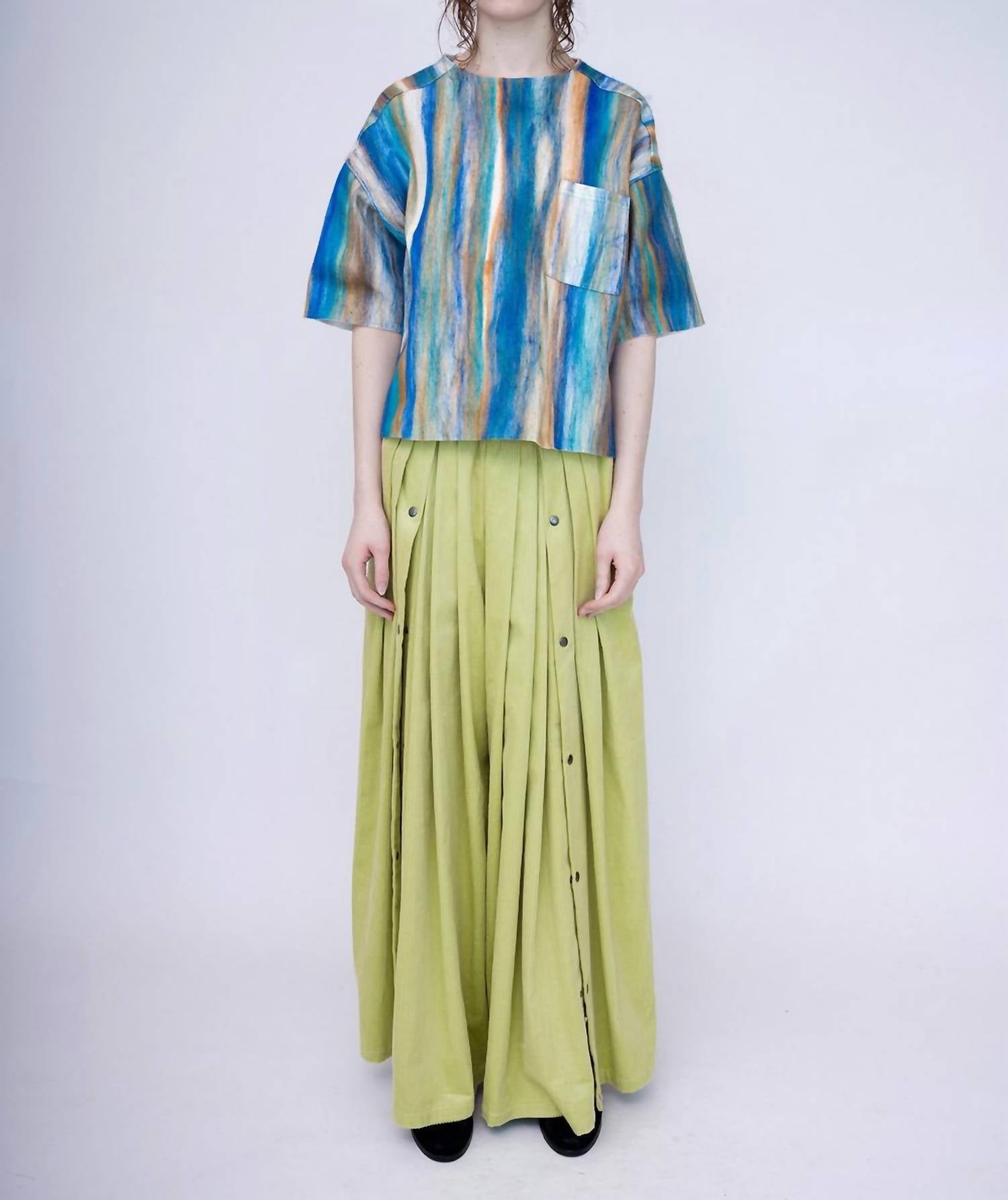 Kawakey - Felt Oversized Shirt