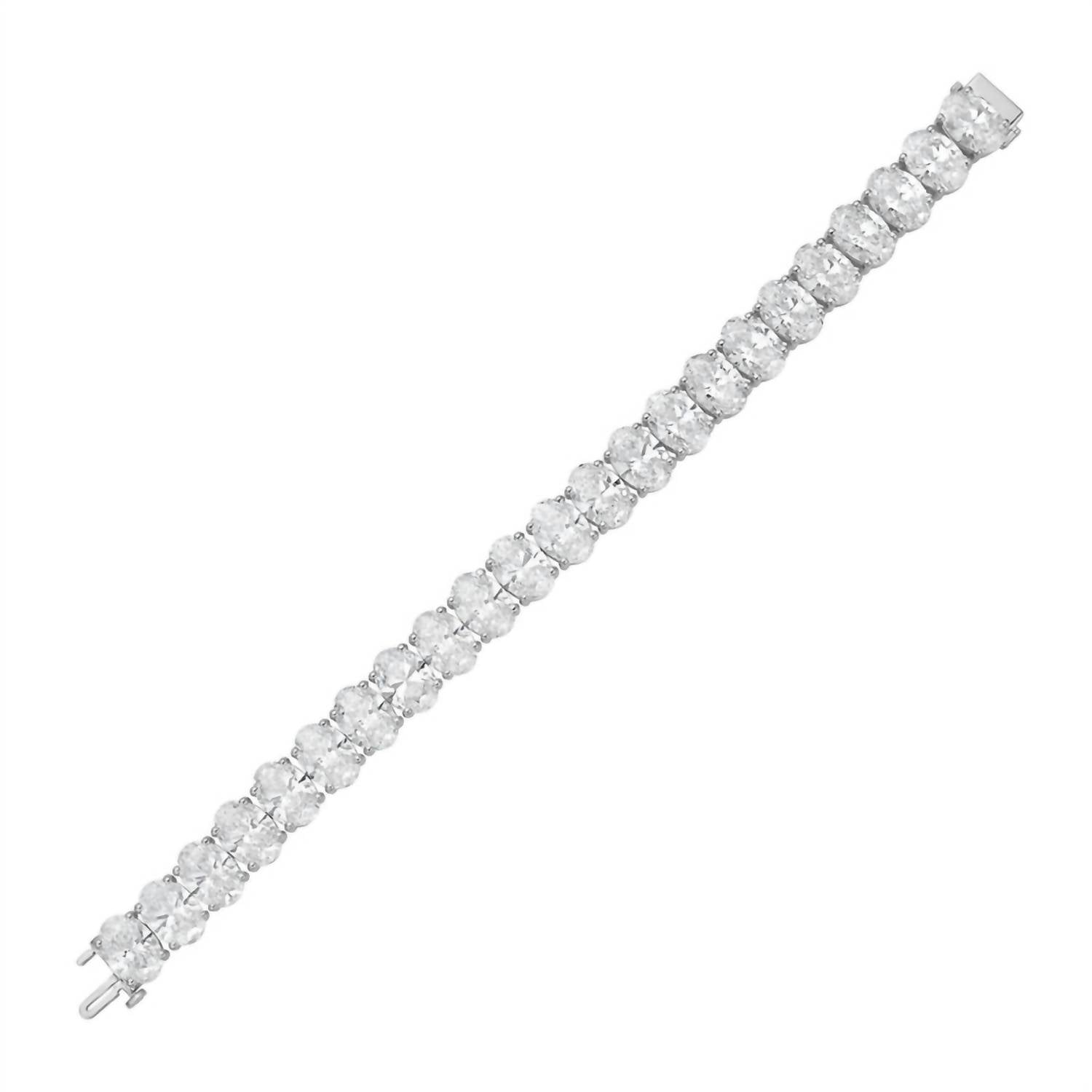 Diana M Jewels - Women's Rare 48 Carat Diamond Tennis Bracelet