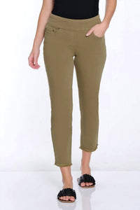 Multiples - Fringe Hem Ankle Pant