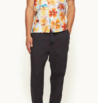 Orlebar Brown Hibbert Silk Shirt in spring water blue - men's shirt