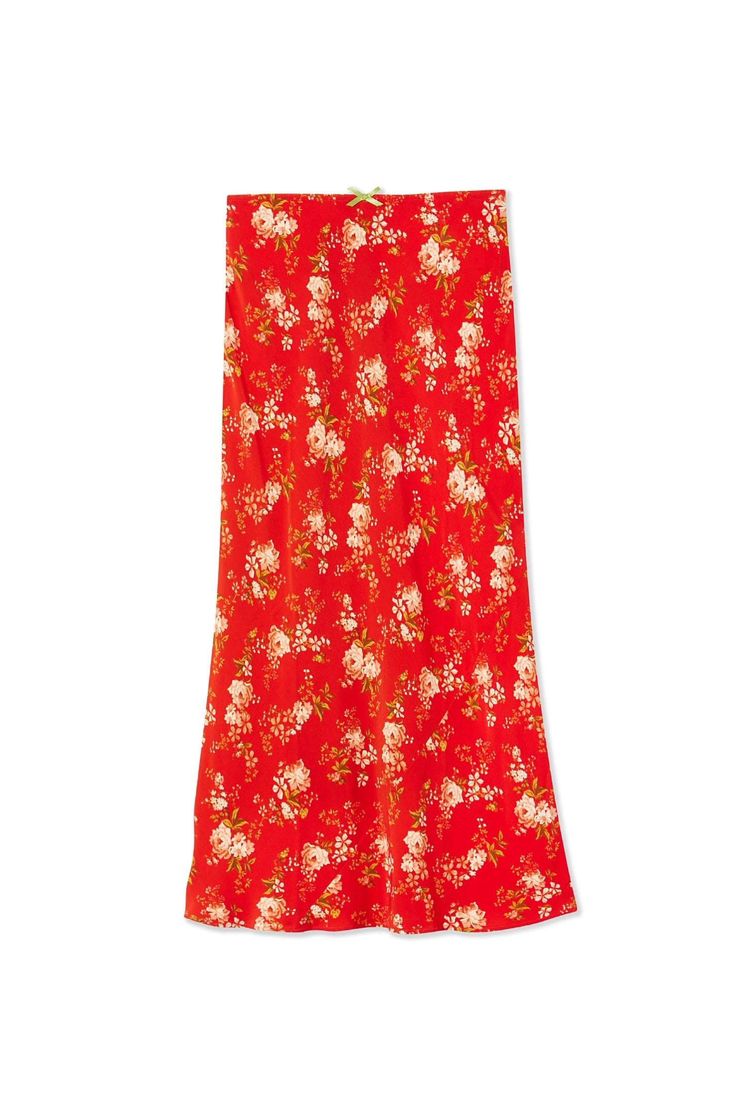 Never Fully Dressed - Floral Midi Skirt