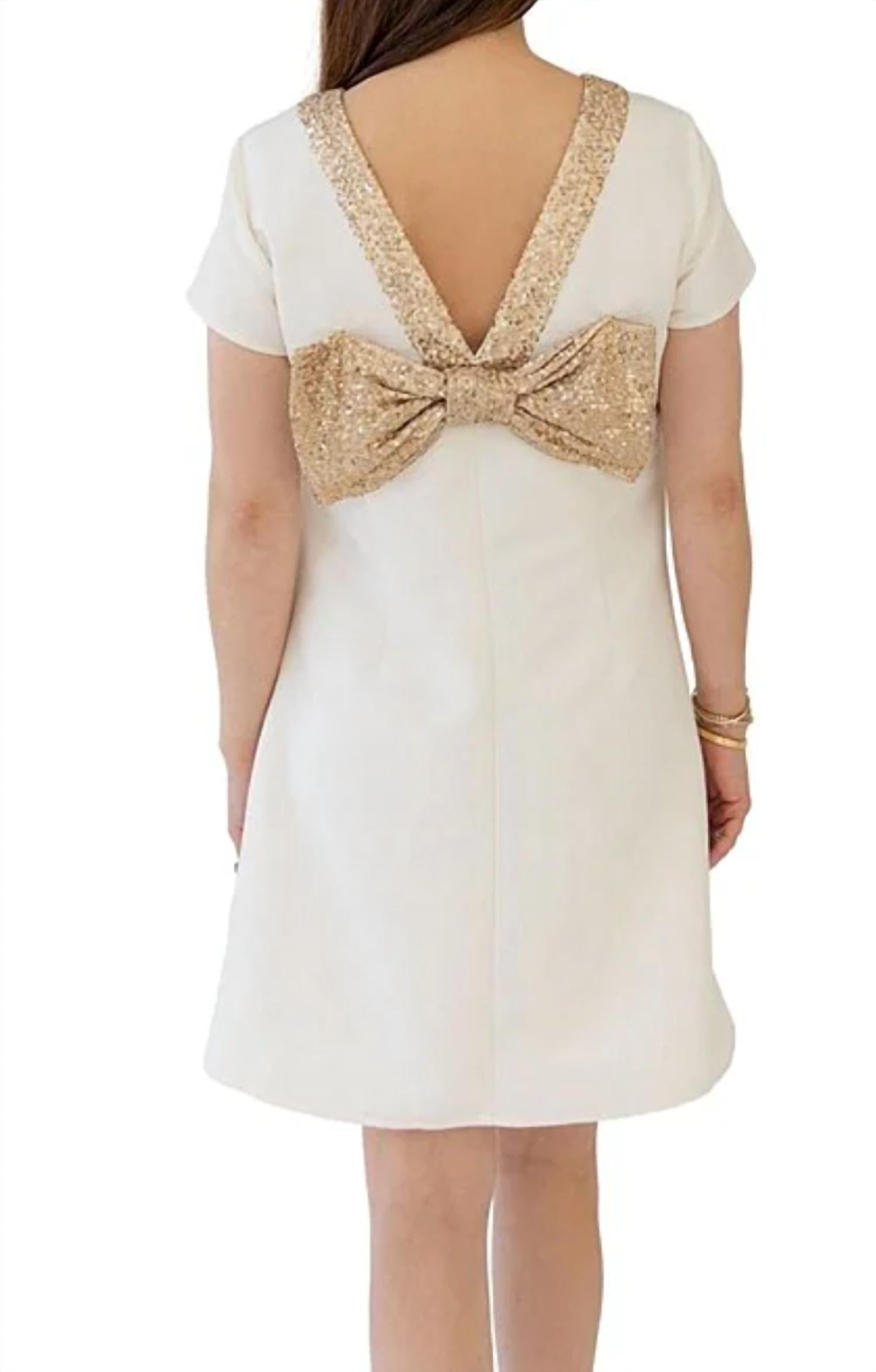 Sail To Sable - Allie Bow Back Dress