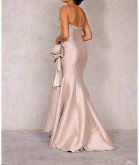 Terani Couture - Glamorous Evening Strapless Mermaid Long Formal Taffeta Dress