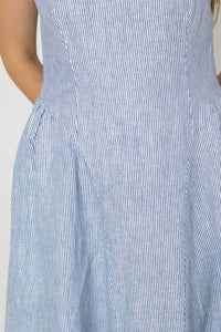 Olivaceous - Alina Stripe Maxi Dress