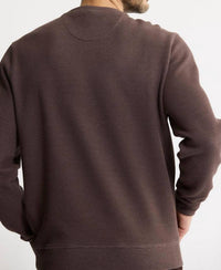 Jachs New York - Doubleface Mesh Crewneck Pullover Sweater