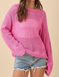 Main Strip - Crochet Knitted Sweater
