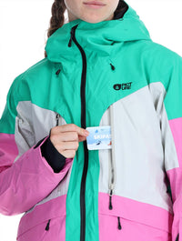 Picture Organic Clothing Haakon Jacket in emerald - women's jacket - alternate view