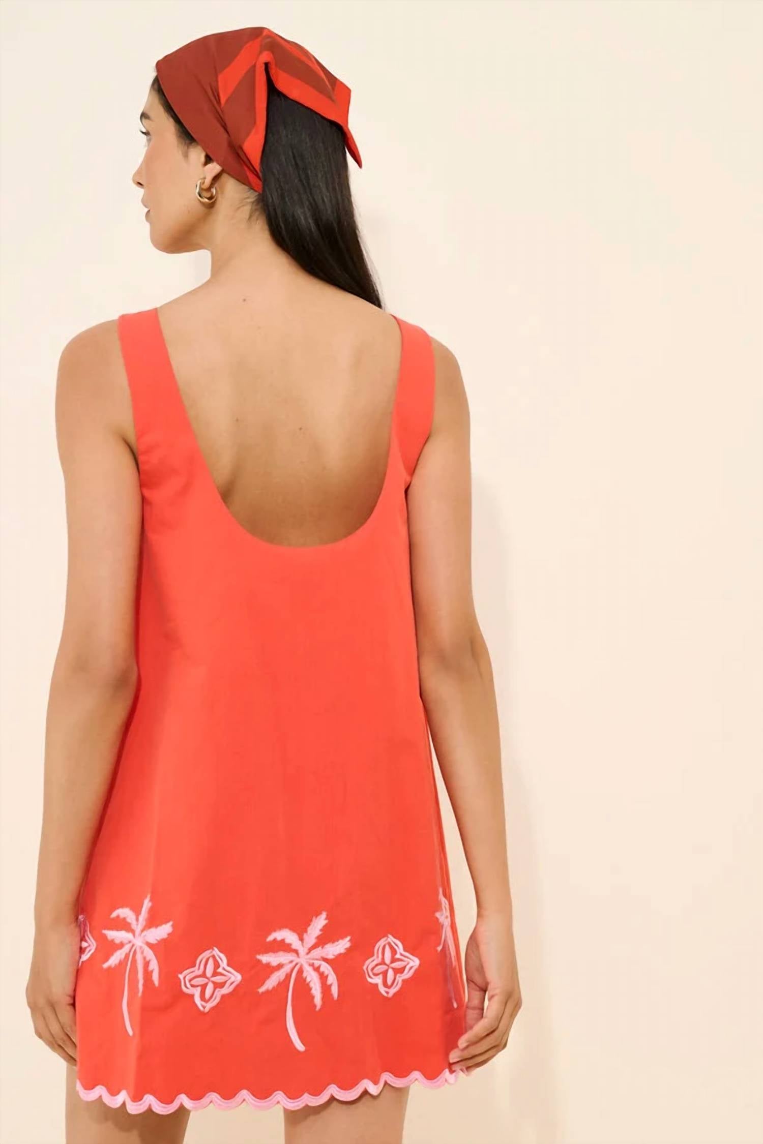 Minkpink - Amaya Embroidered Mini Dress