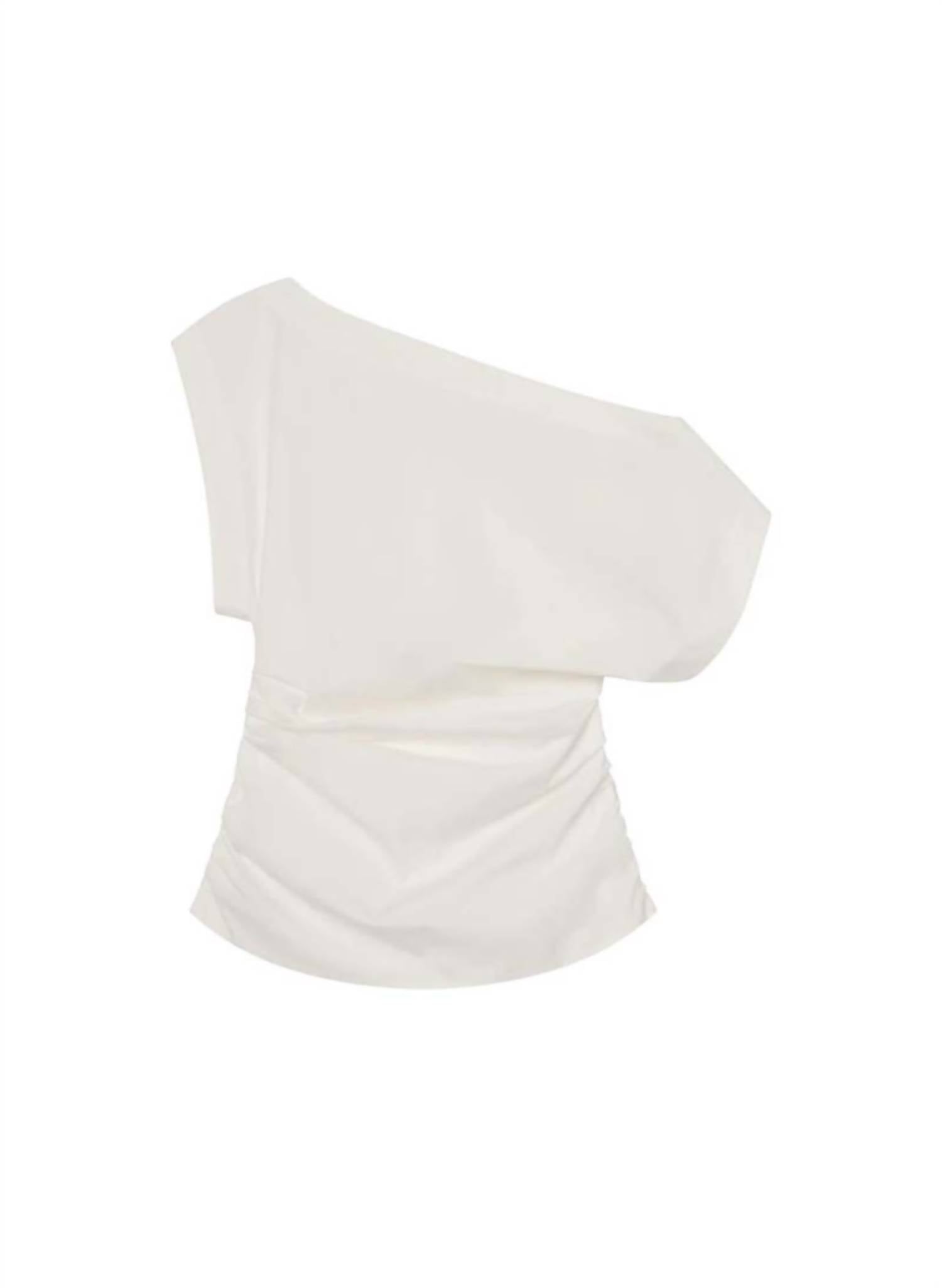 A.L.C. Nara Top in white - women's blouse - view 4