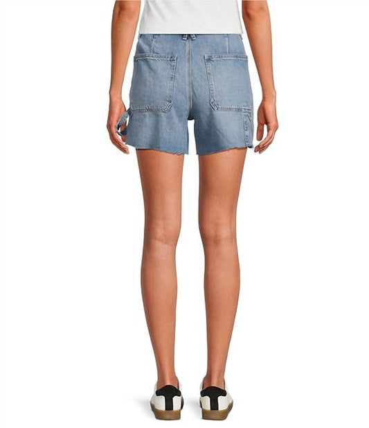 Good American - Mid Rise Carpenter Long Shorts