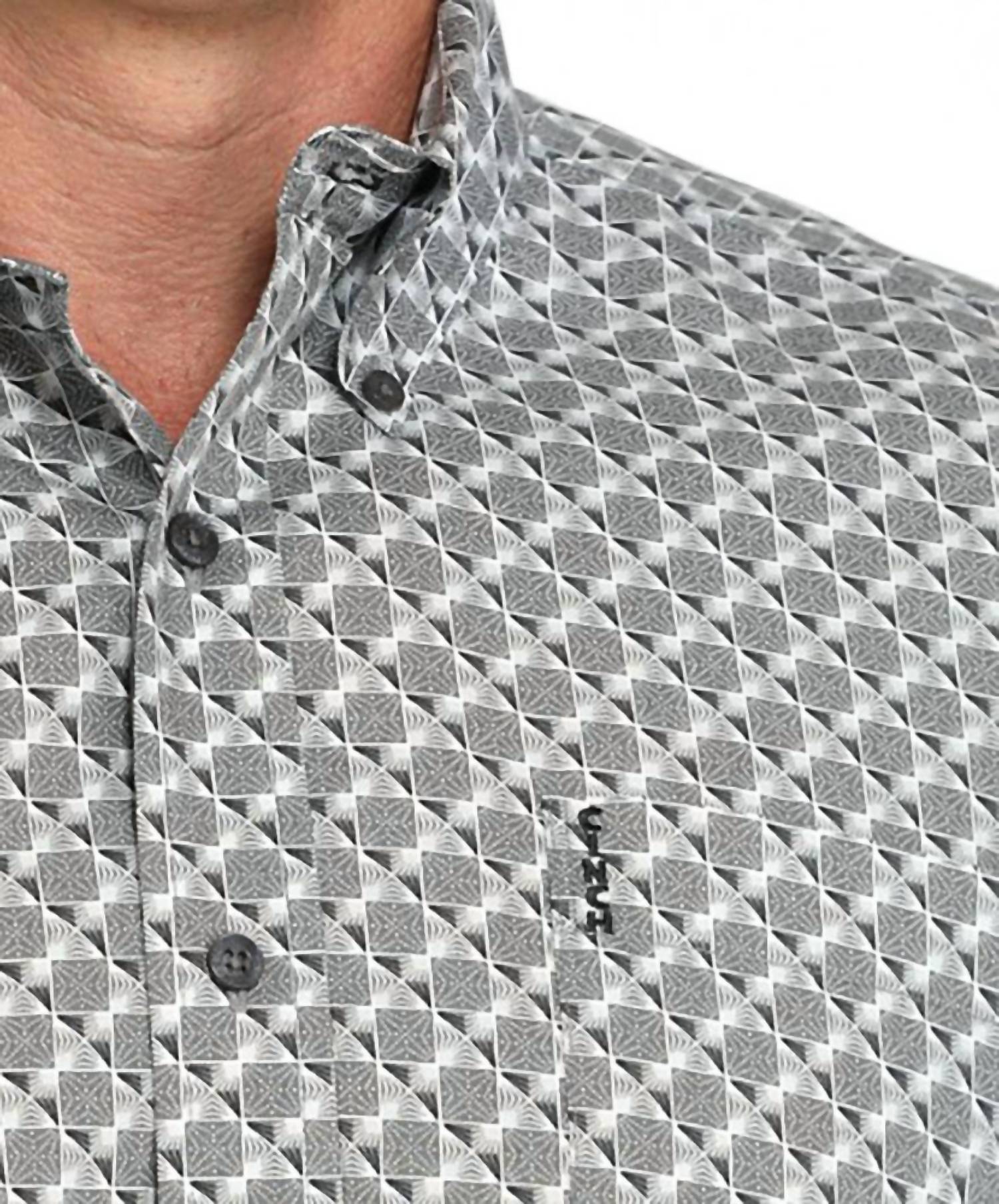 Cinch - Men's Modern Fit Long Sleeve Western Button Shirt
