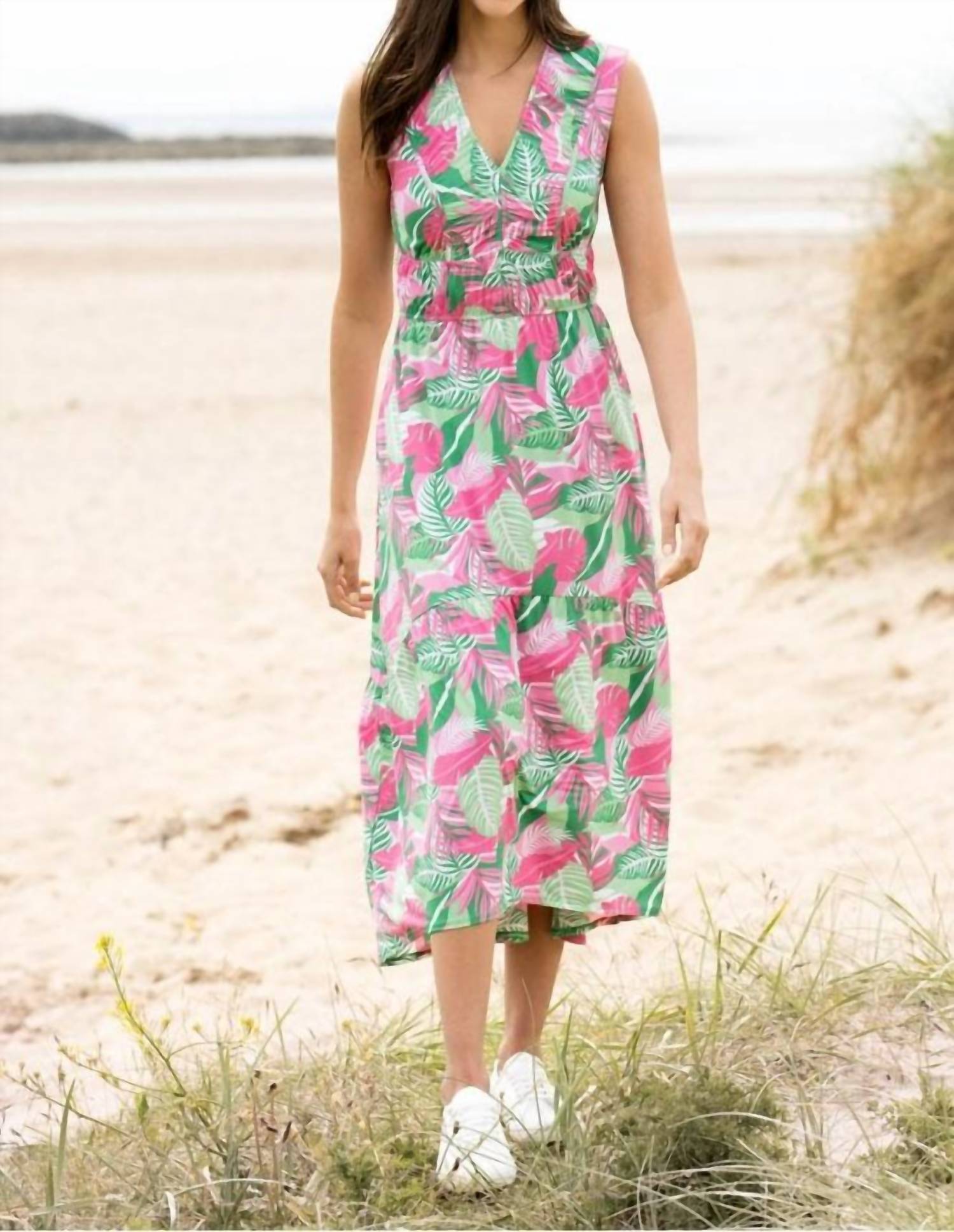 Marble - Women's Sleeveless Dress