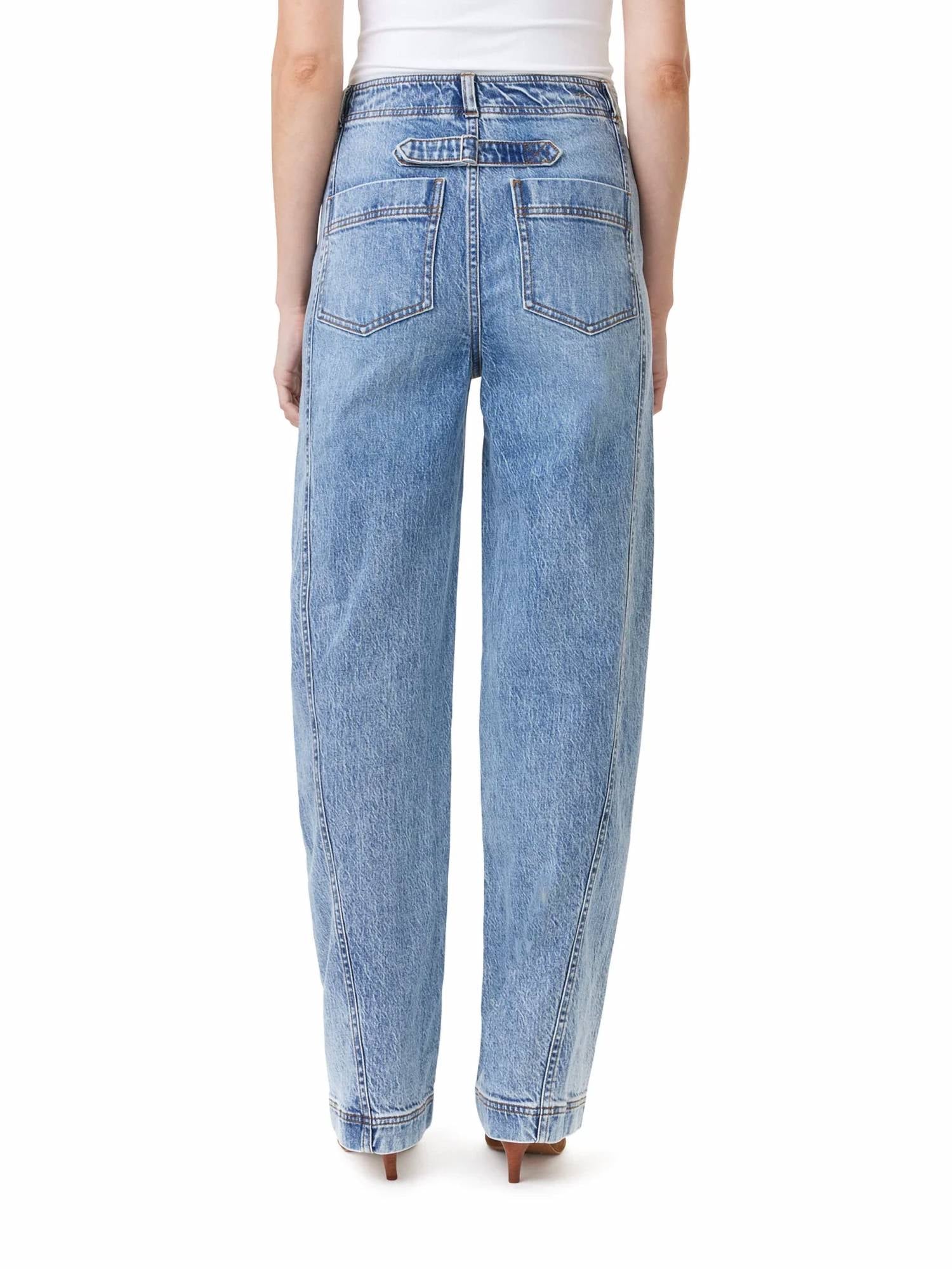 Habitual - Side Panel Barrel Leg Jean