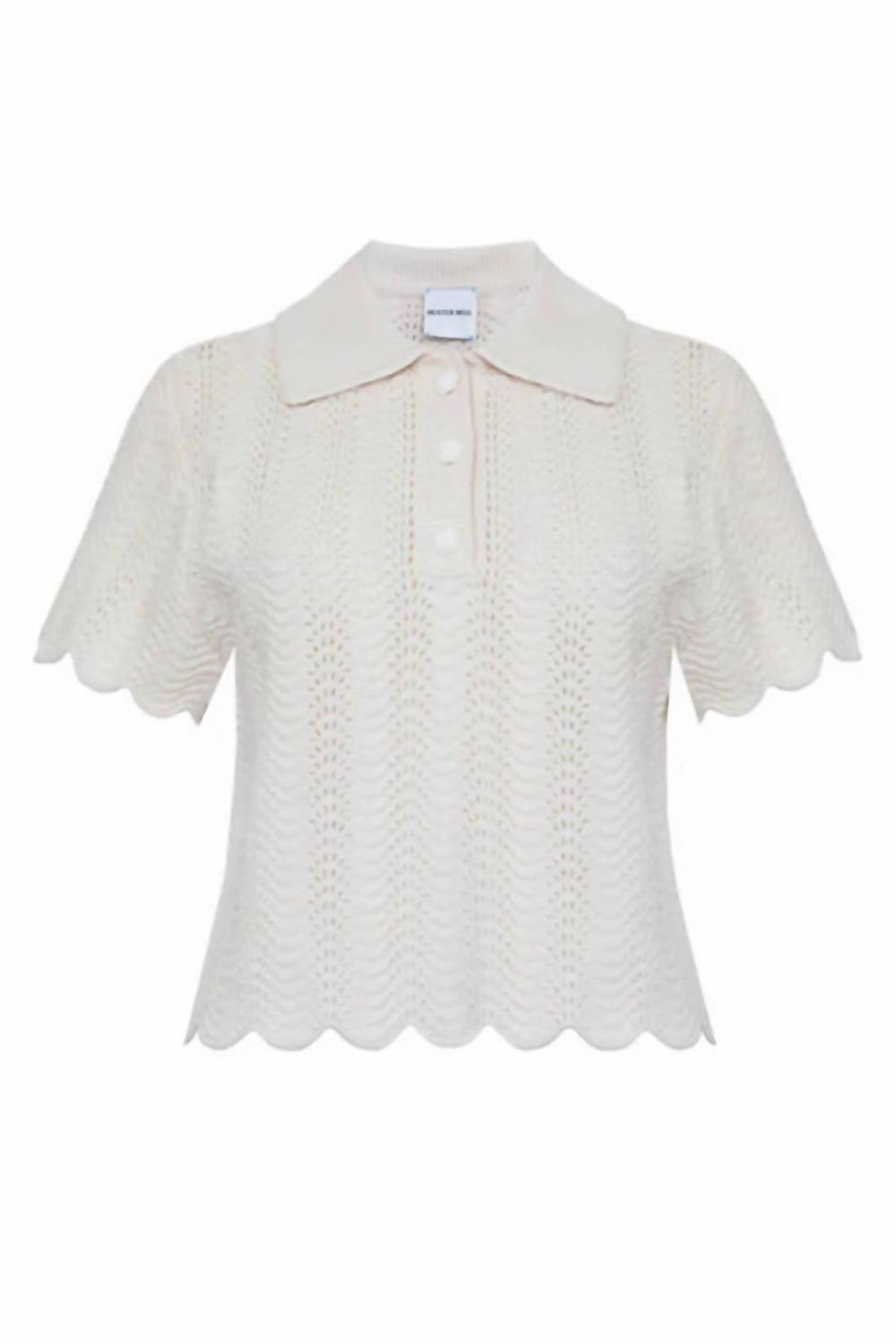 Hunter Bell - Nadine Short Sleeve Sweater