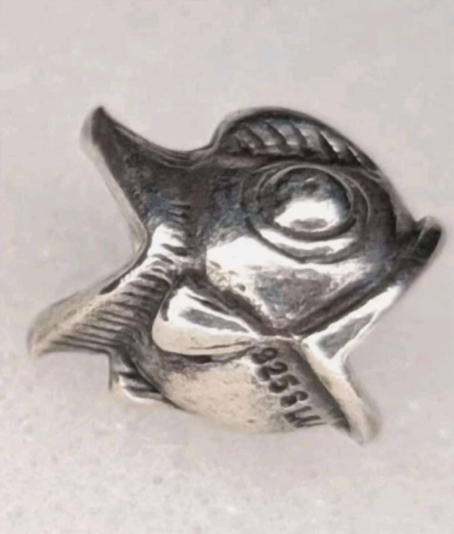 Trollbeads Women's Neither Fish Nor Bird Bead Charm in silver - women's accessory