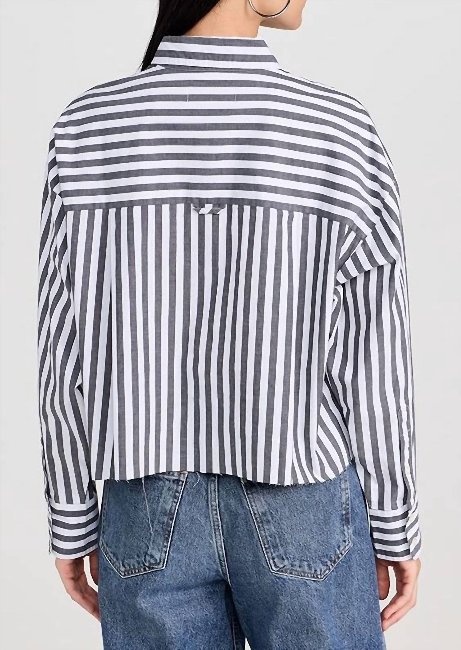 Daze - Academy Cropped Button Down Shirt