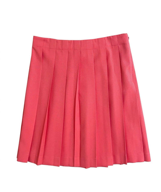 J.Crew - Women's Above Knee A-Line Pleated Skirt