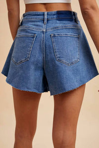 Anniewear - Everyday Flare Denim Shorts