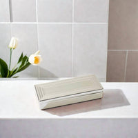 Creative Gifts International - Rectangular Lift-Top Jewelry Box