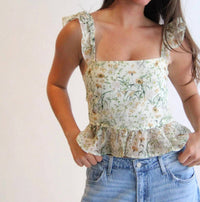 By Together - Fiona Peplum Top