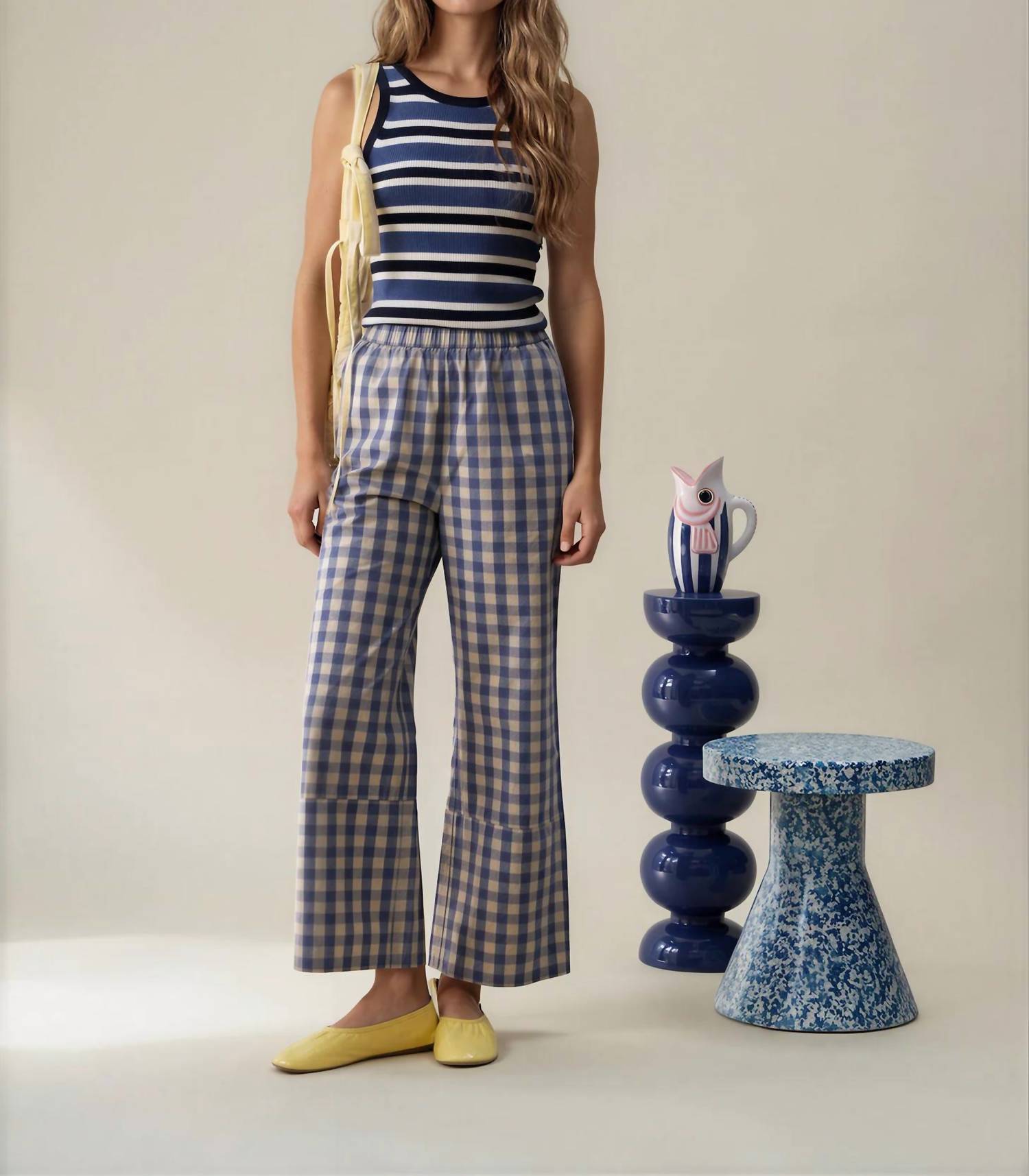 Frnch - Maris Gingham Pants