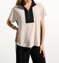 Joseph Ribkoff - Sporty Zipper Top