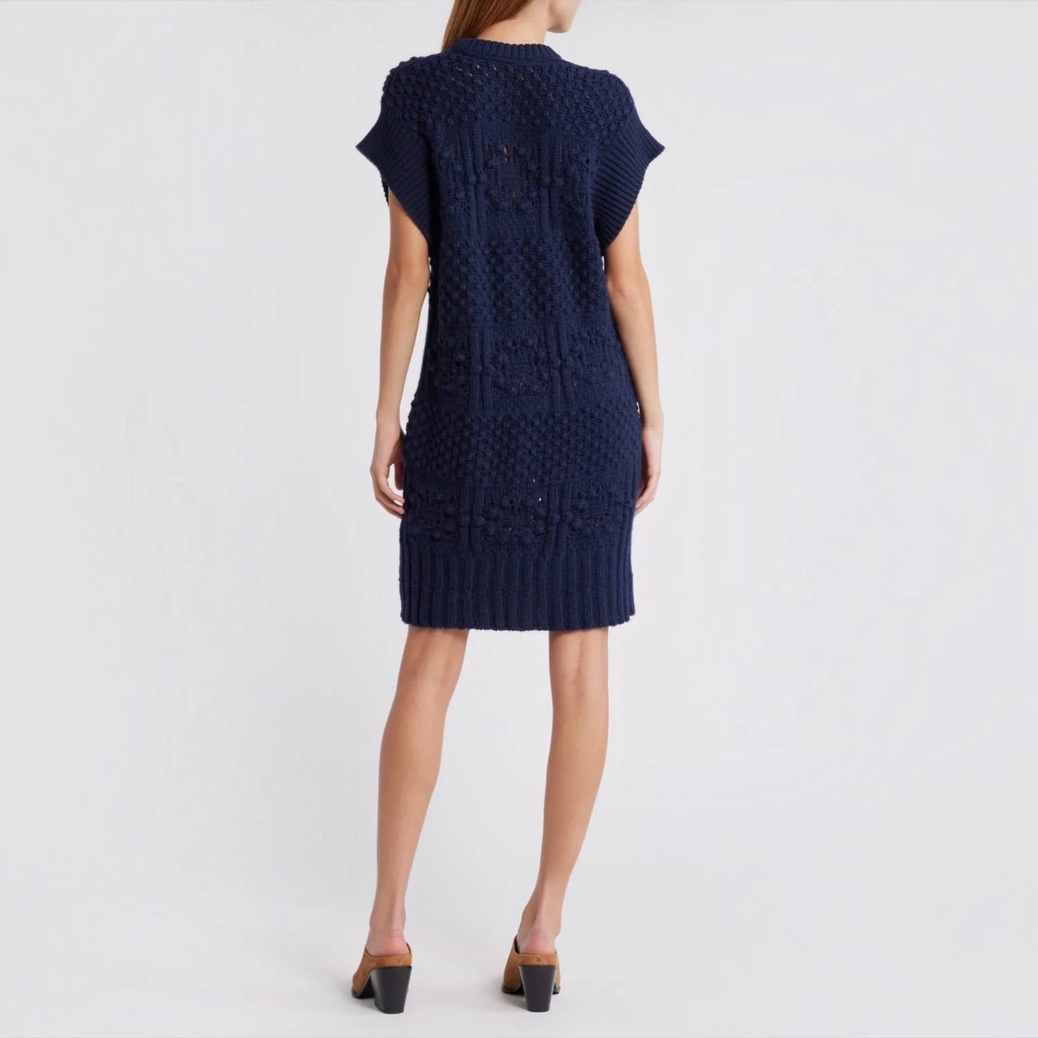 Frame - Mixed Stitch Sweater Dress