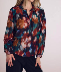 Bella Dahl - Mandarin Collar Button Down Shirt