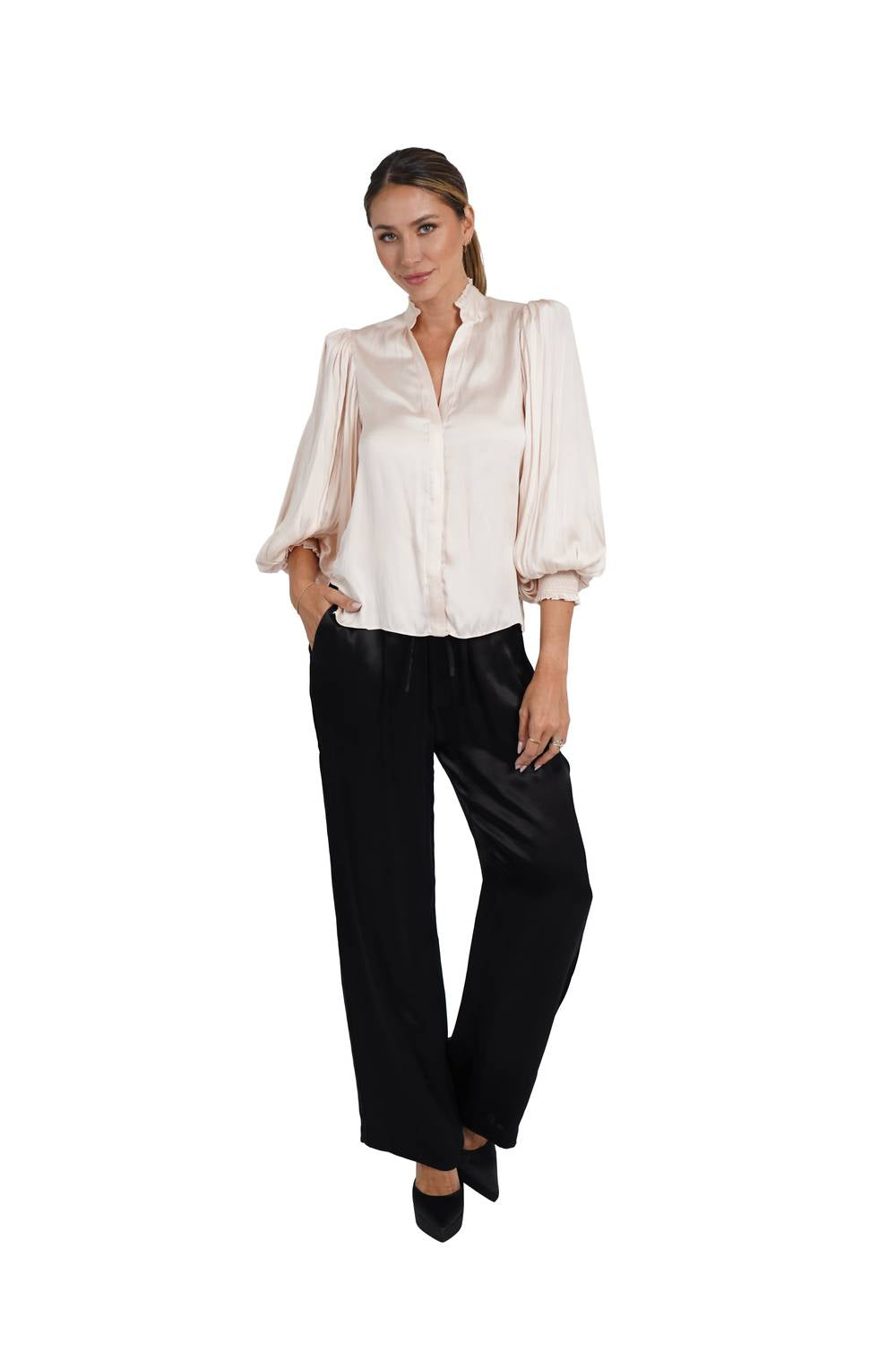 Love Token - Elizabeth Button Down Blouse
