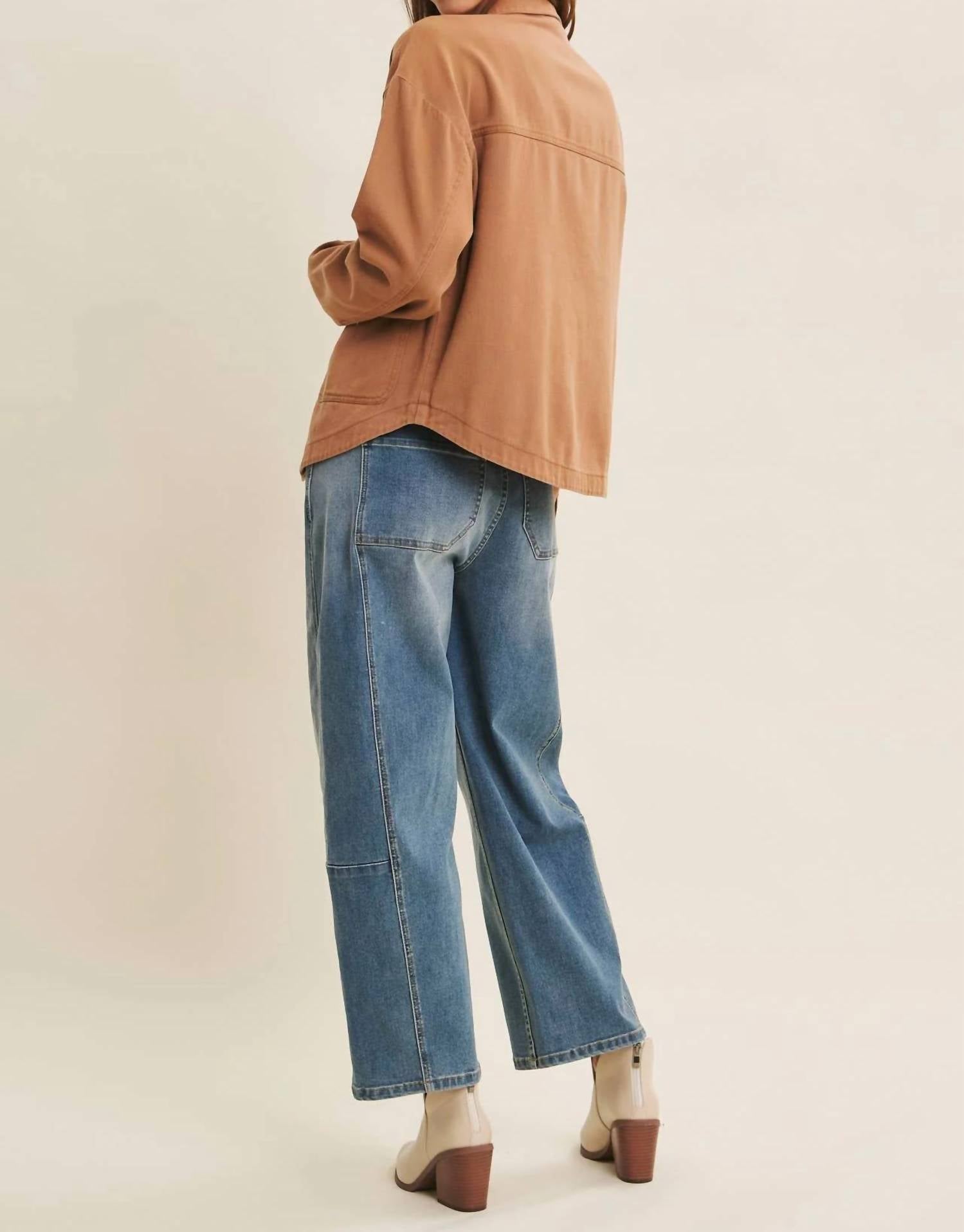 In February - Washed Twill Utility Jacket