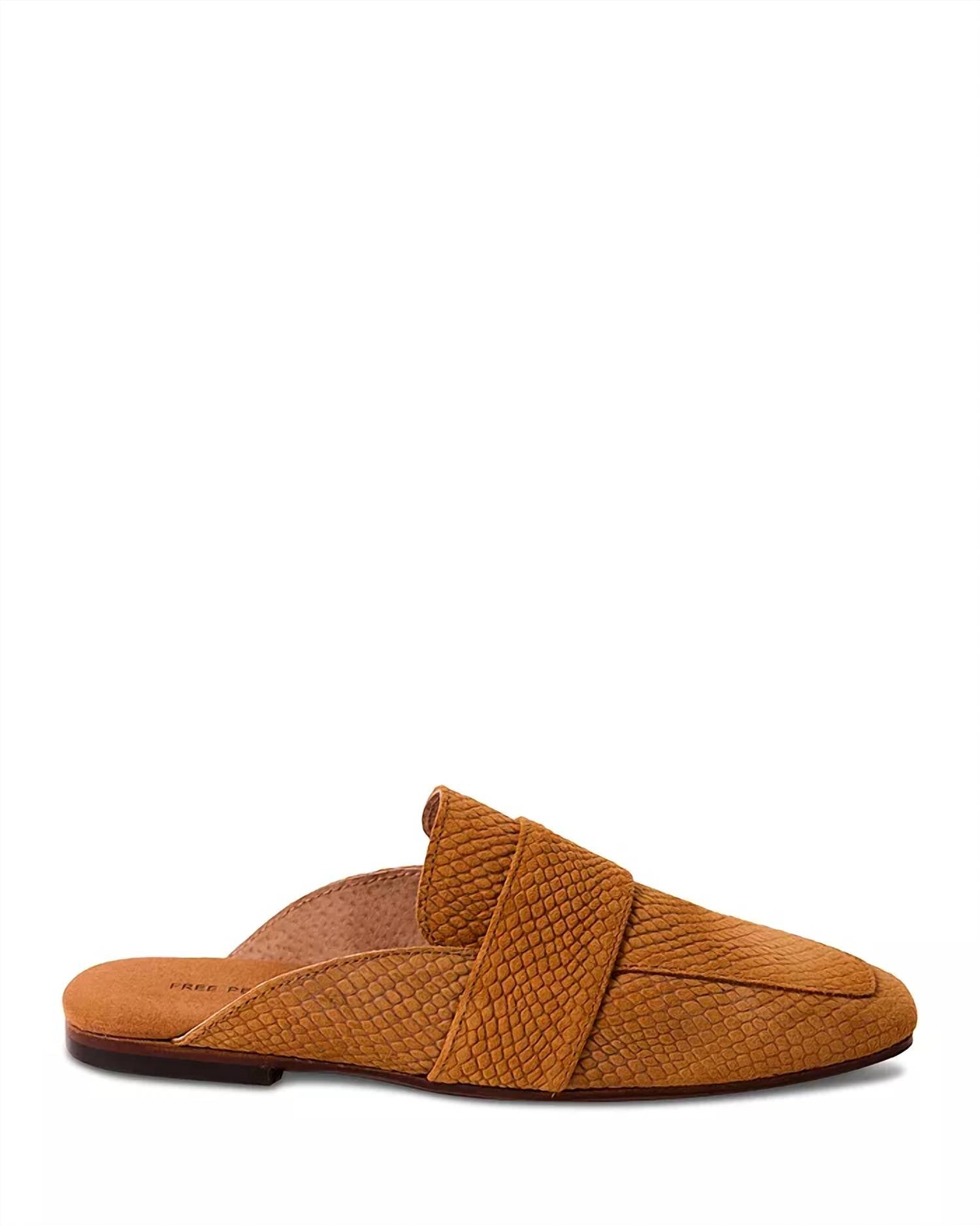 Free People - Women's At Ease Embossed Loafer