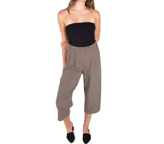 Naked Zebra - Culotte Straight Legged Pants