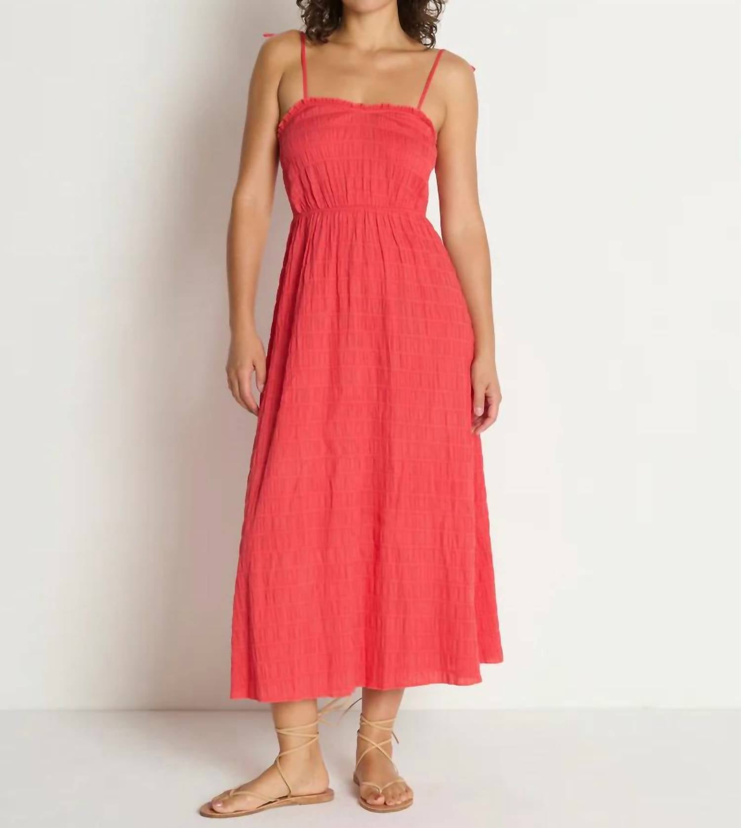 Nation Ltd - Madeline Tie Midi Dress