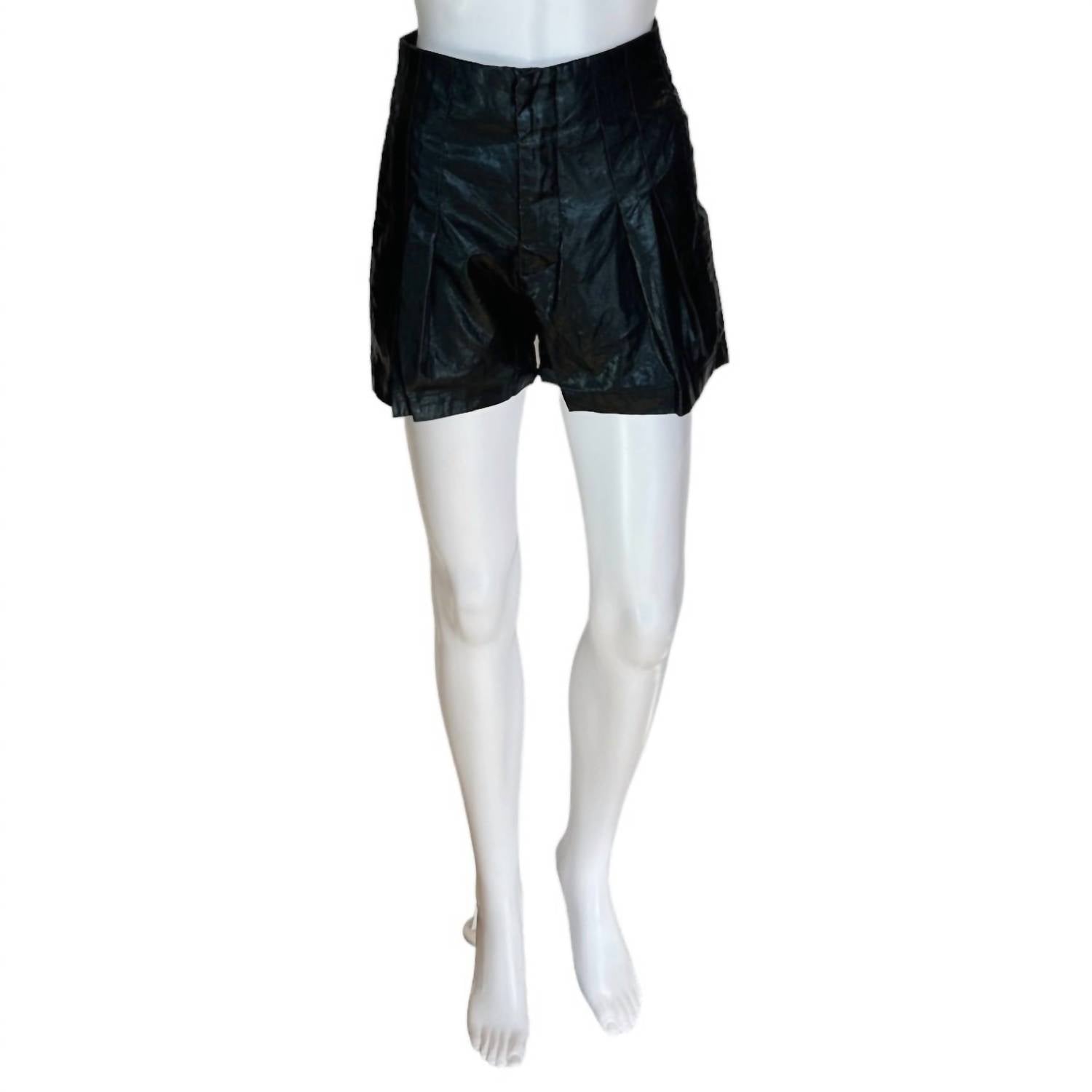 Lanhtropy - Women's Frida Metallic Linen Shorts