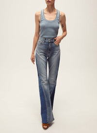 Veronica Beard - Beverly High Rise Skinny Flare Jeans