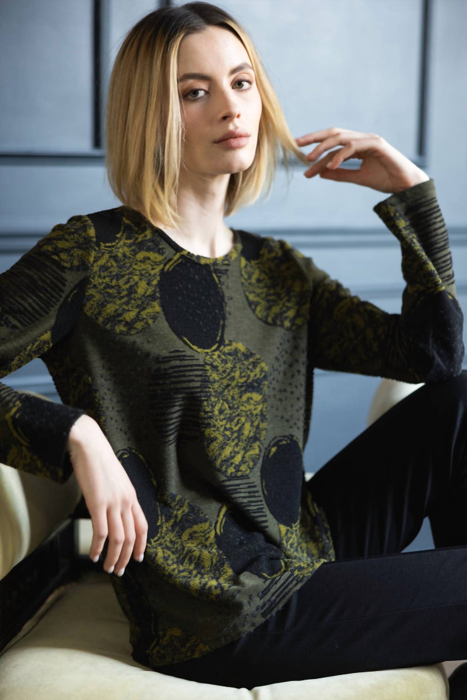Olivia By Habitat - Spotlight Knit Jet Setter Easy Tee