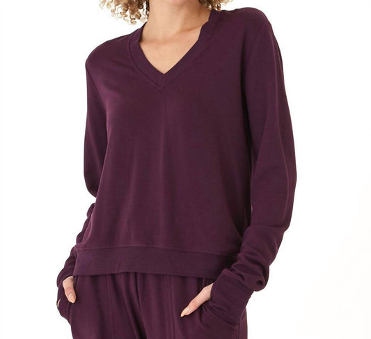 Threads 4 Thought - Edwina Feather Fleece Top