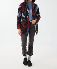 Fdj - Printed Teddy jacket