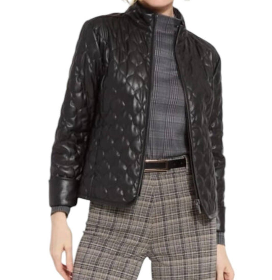 Lysse - Brooklyn Quilted Vegan Leather Jacket