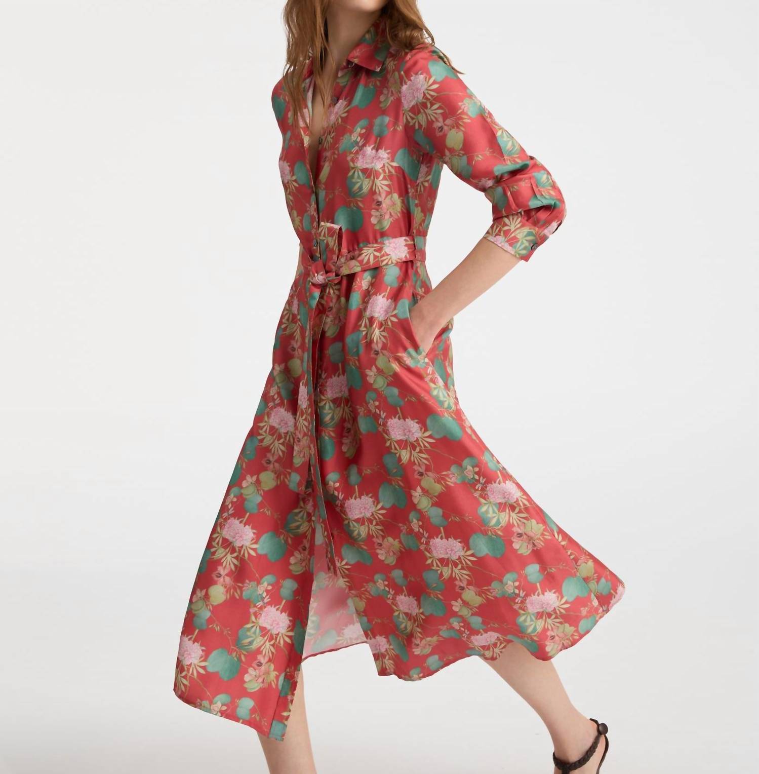 Emporio Sirenuse - Fabrizia Silk Dress