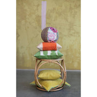 Creative Co-Op - Patchwork Quilt Ball Pillow