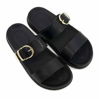 Andrea Women's Double Straps Sandal in black - women's sandal - view 4