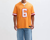 NIKE Baker Mayfield Jersey Tee in orange - men's t-shirt