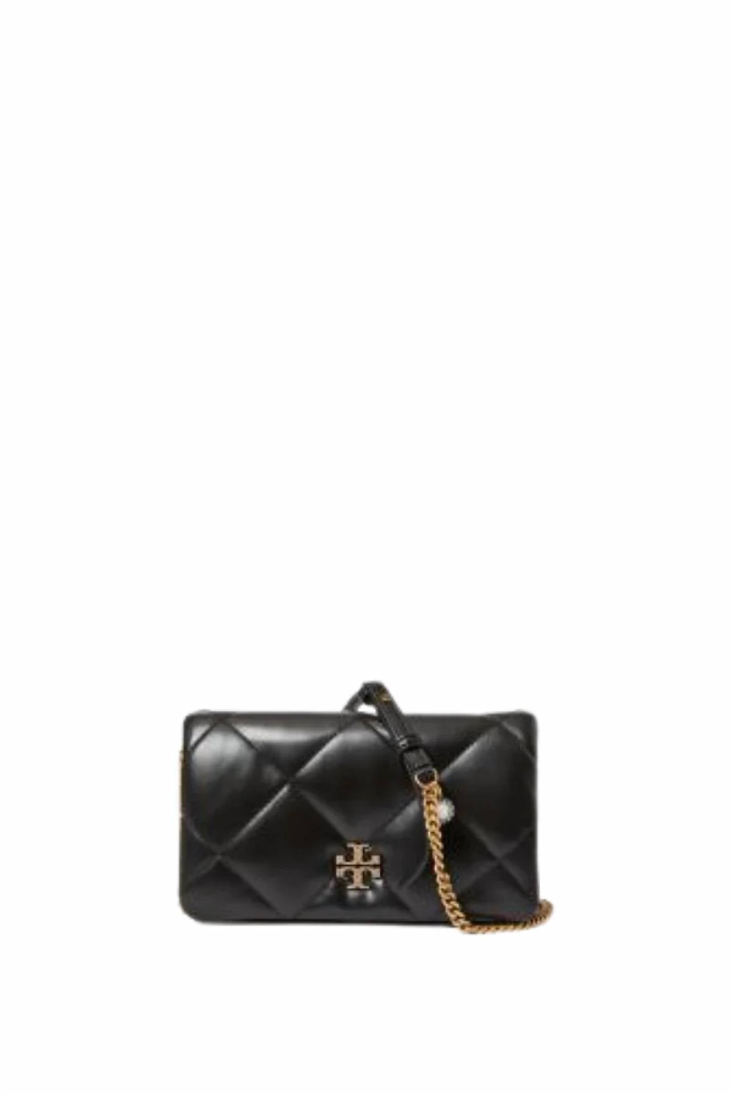 Tory Burch - Women's Kira Charm Diamond Quilt Chain Wallet