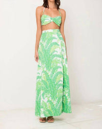 S/W/F SWEETHEART HALTER CROP - PLANTA