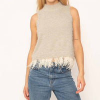 Central Park West - Quinn Lurex Turtleneck