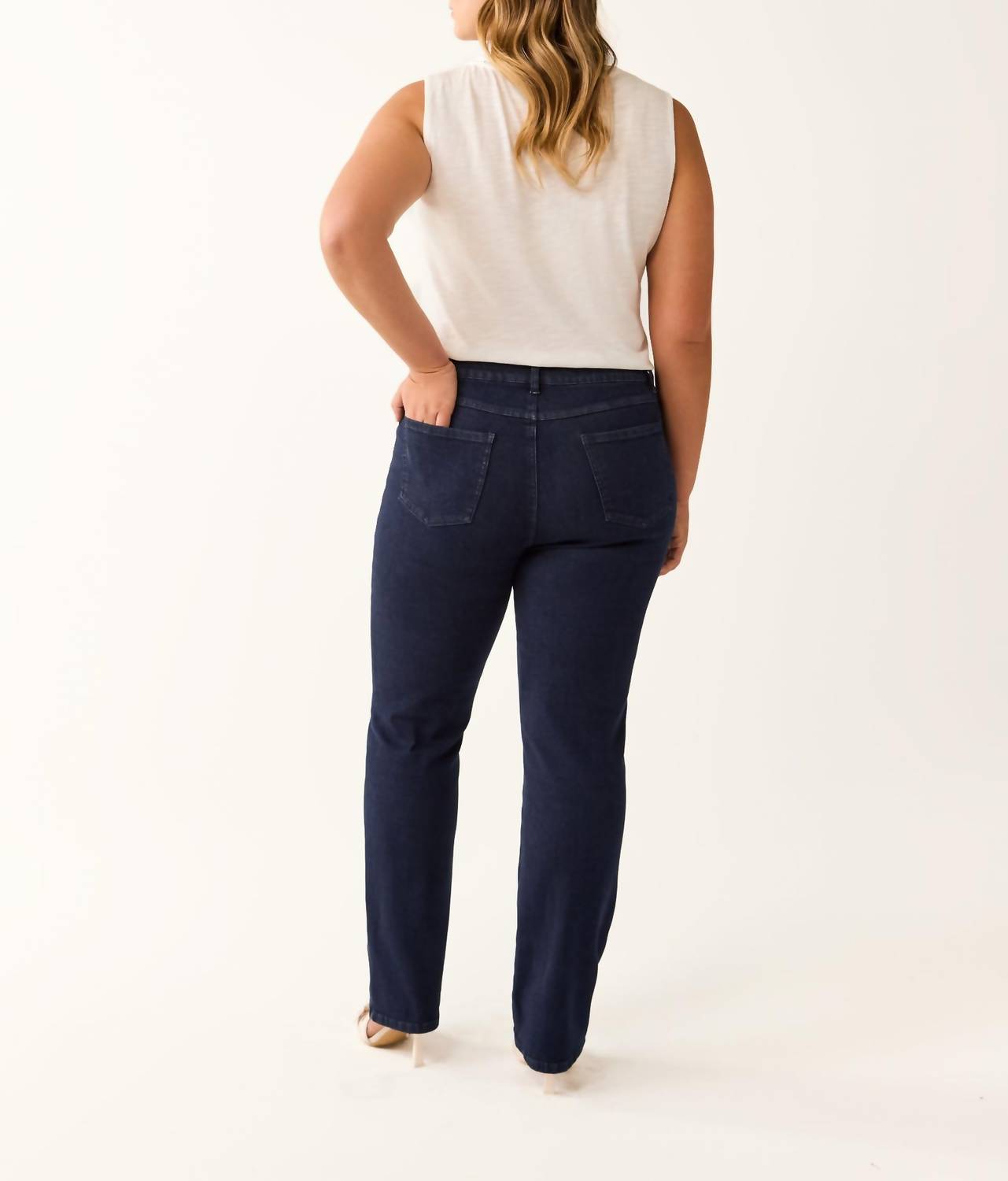Fdj - Straight Leg Denim Jeans